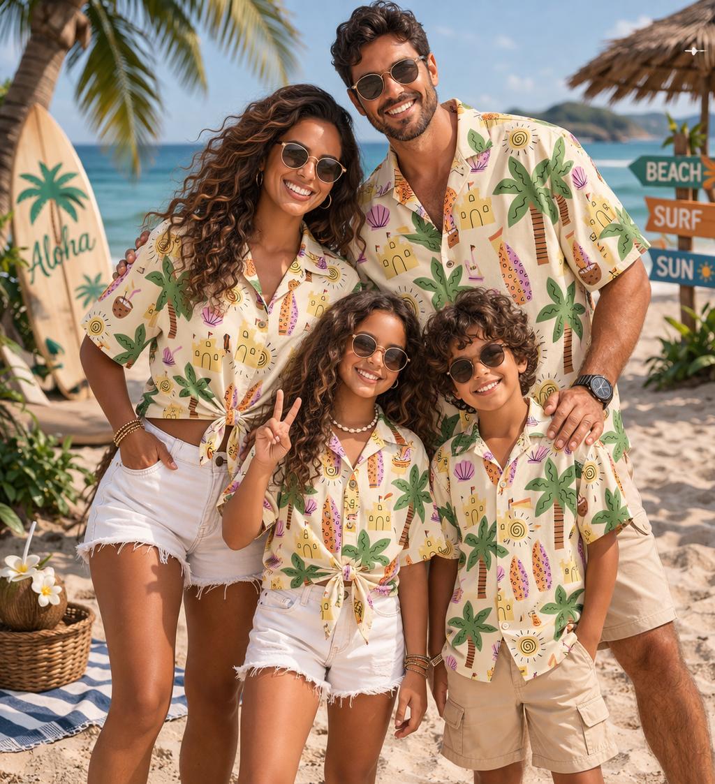 Plant Parent - Camicia Hawaiana per Bambini con Stampa
