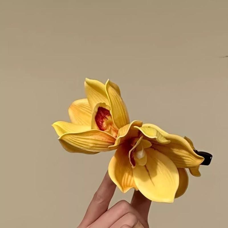 Grande fermaglio per capelli a - Orchid Phalaenopsis recensione e prezzo